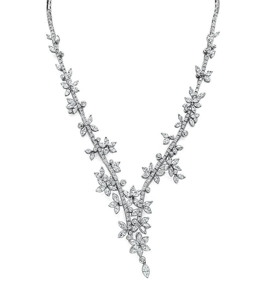 15.00ct Diamond Gold Necklace
