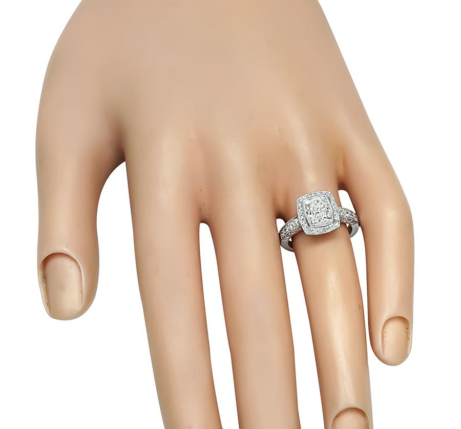 Estate 1.20ct Diamond Engagement Ring