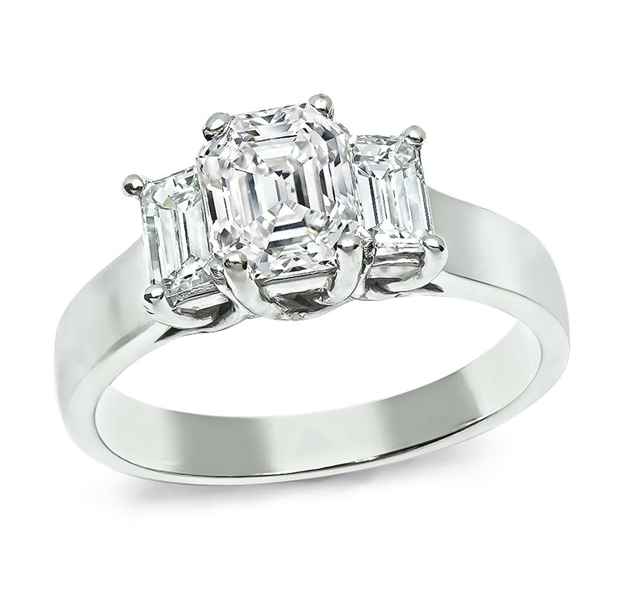 Estate 1.06ct Diamond Engagement Ring