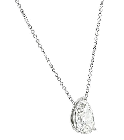 Estate 1.81ct Diamond Solitaire Pendant Necklace