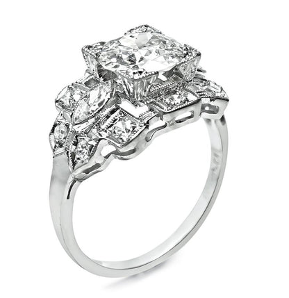 Estate 1.09ct Diamond Engagement Ring