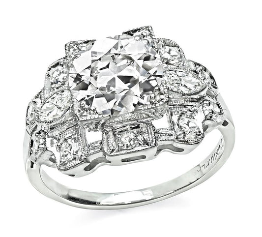 Estate 1.09ct Diamond Engagement Ring