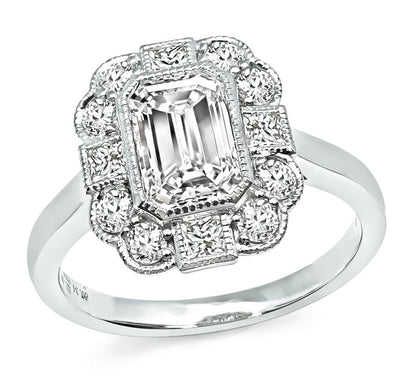 Estate 1.08ct Diamond Engagement Ring