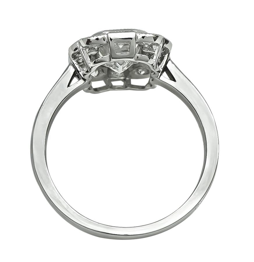 Estate 1.08ct Diamond Engagement Ring