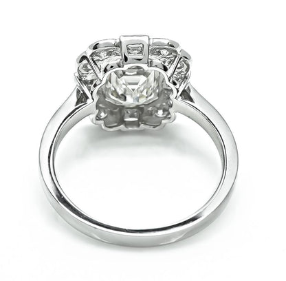 Estate 1.91ct Diamond Platinum Engagement Ring