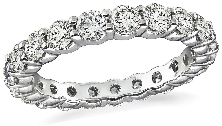 Estate 2.00ct Diamond Eternity Wedding Band