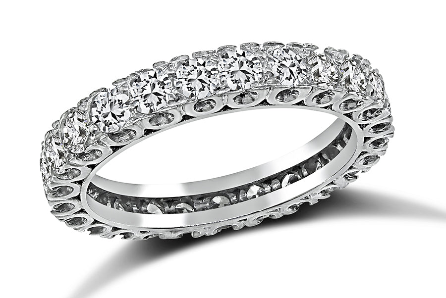 Estate 2.00ct Diamond Eternity Wedding Band