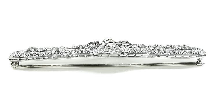 Vintage 3.00ct Diamond Pin