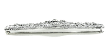 Vintage 3.00ct Diamond Pin