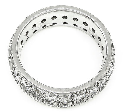 Estate 2.88ct Diamond Eternity Wedding Band