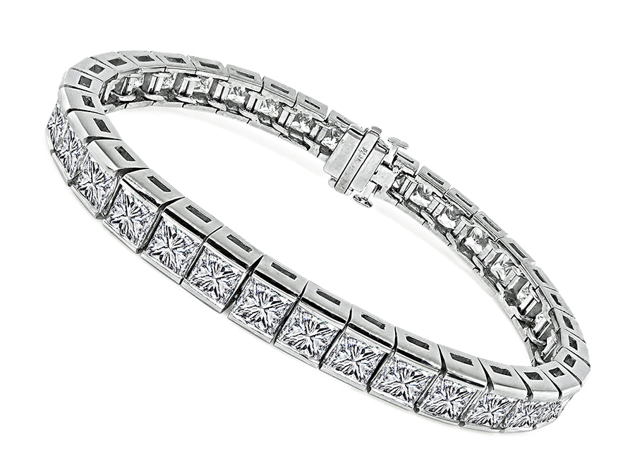 Estate 22.00ct Diamond Line Bracelet