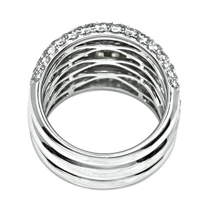 Estate 3.89ct Diamond Gold Ring