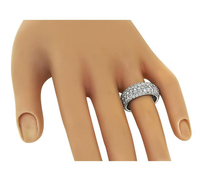 Estate 4.00ct Diamond Platinum Ring