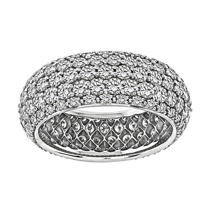 Estate 4.00ct Diamond Platinum Ring