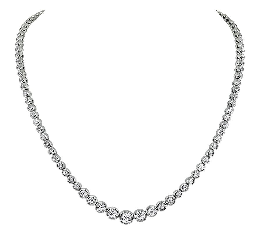 4.50ct Diamond Gold Necklace