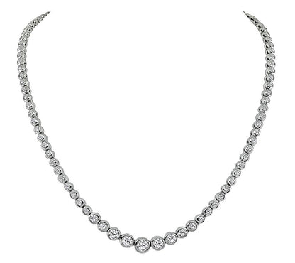 4.50ct Diamond Gold Necklace
