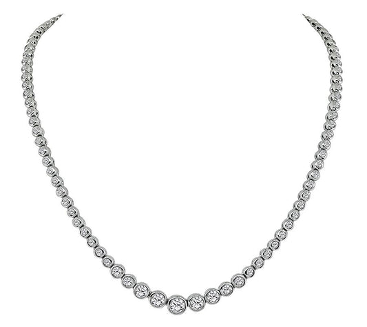 4.50ct Diamond Gold Necklace