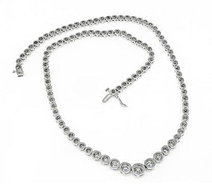 4.50ct Diamond Gold Necklace