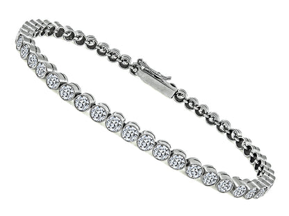 Vintage 5.00ct Diamond Tennis Bracelet