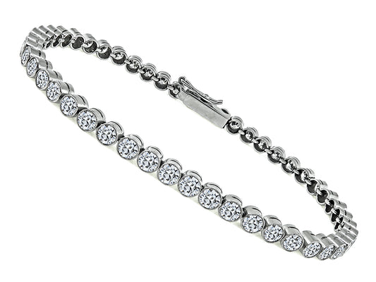 Vintage 5.00ct Diamond Tennis Bracelet