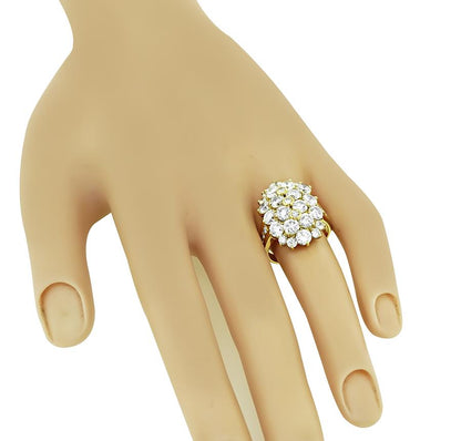 5.18ct Diamond Gold Cocktail Ring
