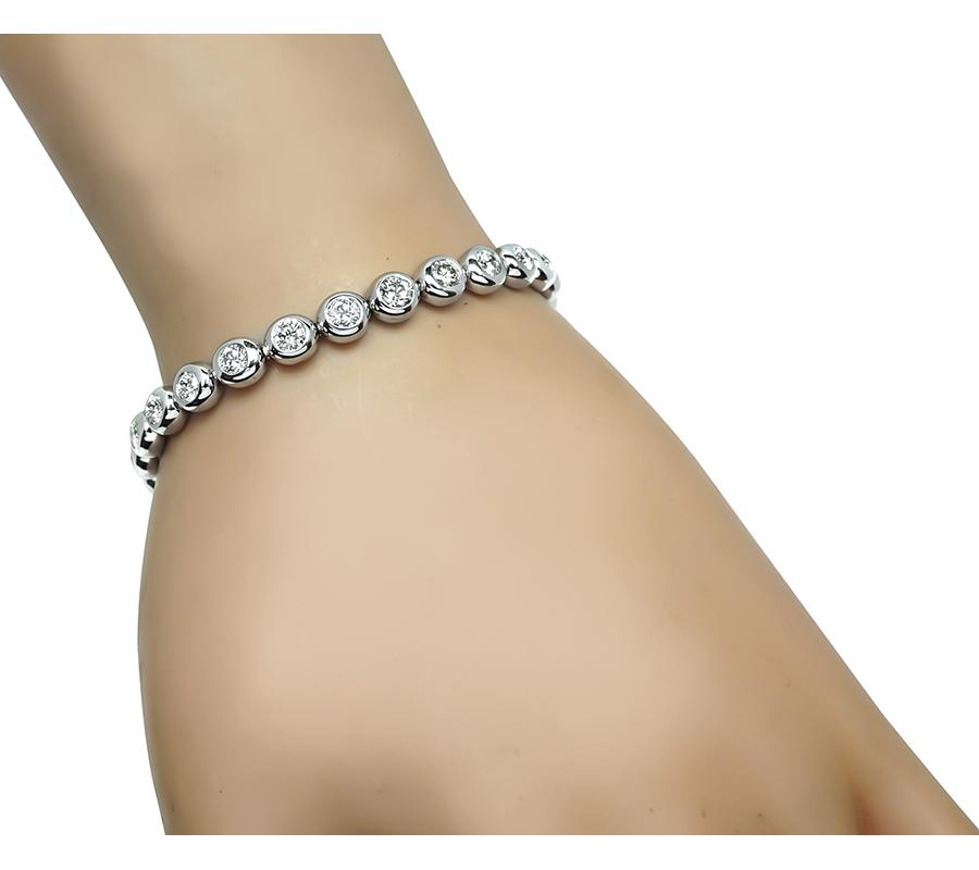 Estate 6.00ct Diamond Tennis Bracelet