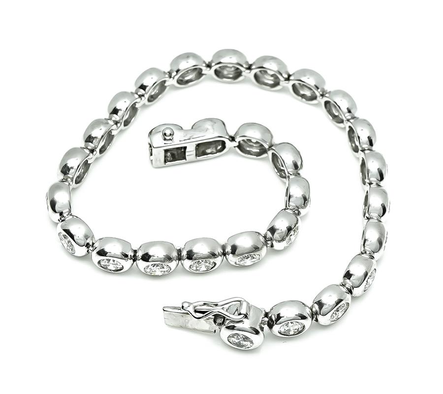Estate 6.00ct Diamond Tennis Bracelet