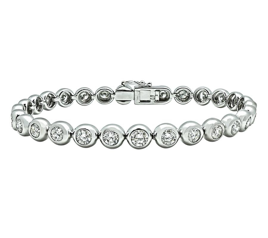 Estate 6.00ct Diamond Tennis Bracelet