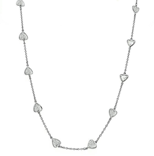 6.11ct Diamond By The Yard Necklace