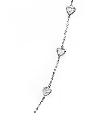 6.11ct Diamond By The Yard Necklace
