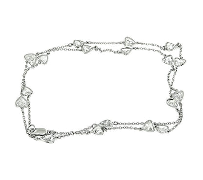 6.11ct Diamond By The Yard Necklace