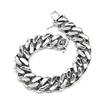 Estate 7.00ct Diamond 18k White Gold Bracelet