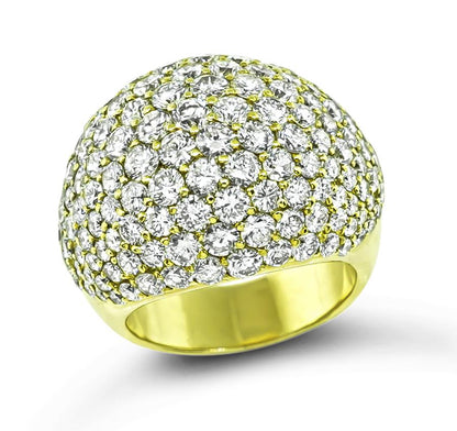8.01ct Diamond Gold Ring