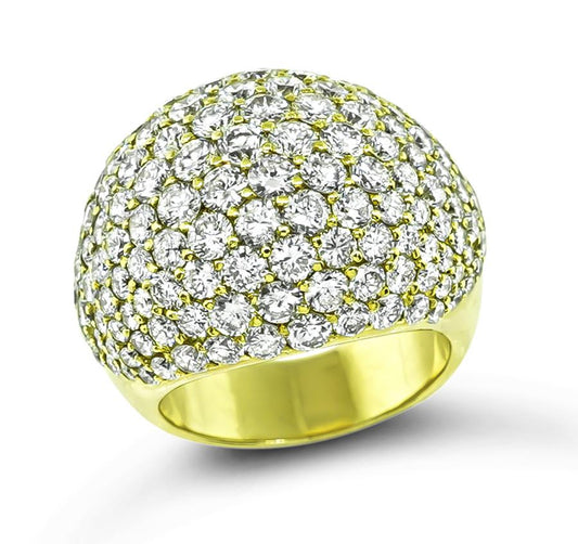 8.01ct Diamond Gold Ring