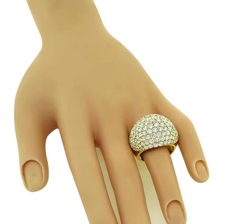 8.01ct Diamond Gold Ring
