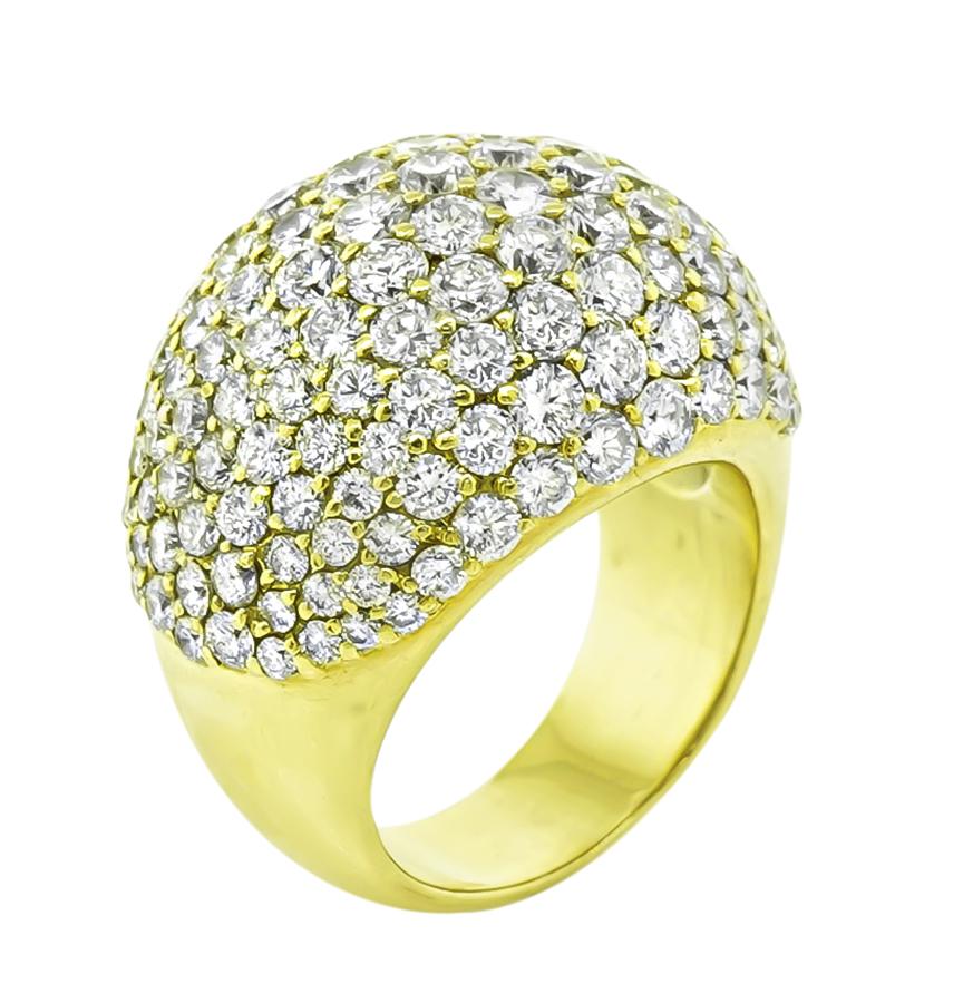 8.01ct Diamond Gold Ring
