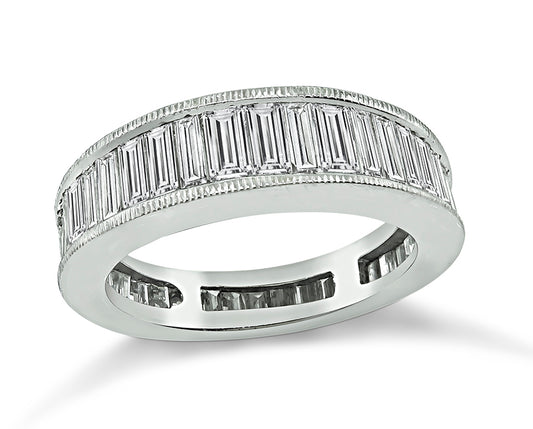 Estate 1.60ct Diamond Eternity Wedding Band