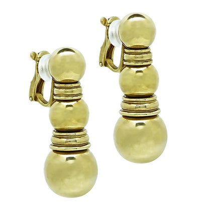 Estate Boucheron Gold Earrings