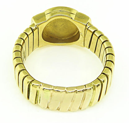 Bvlgari Onyx Gold Ring