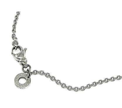 Estate Bvlgari B.Zero 18k White Gold Pendant Necklace