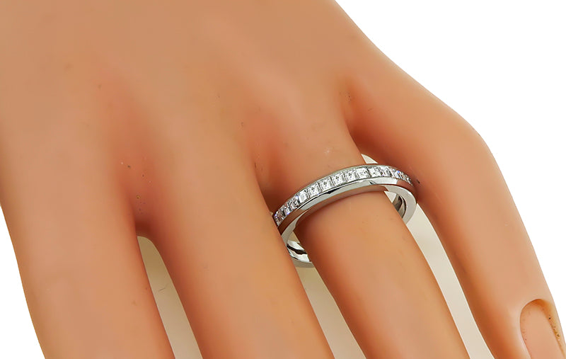 Estate 1.60ct Diamond Eternity Wedding Band