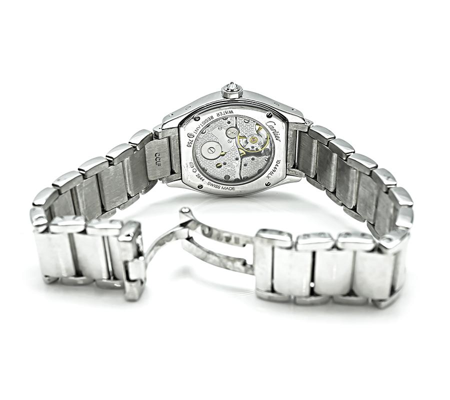 Estate Cartier 2.50ct Diamond Tortue Watch