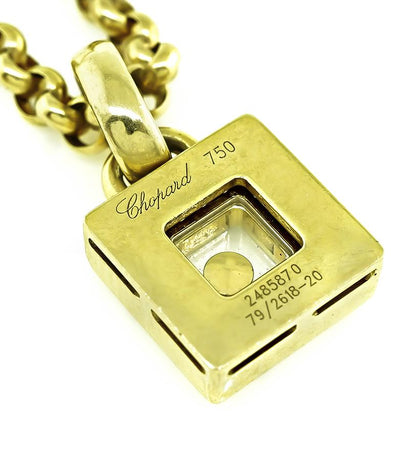 Chopard 0.50ct Diamond Gold Pendant Necklace