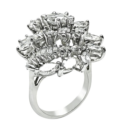Estate 5.00ct Diamond Cocktail Ring