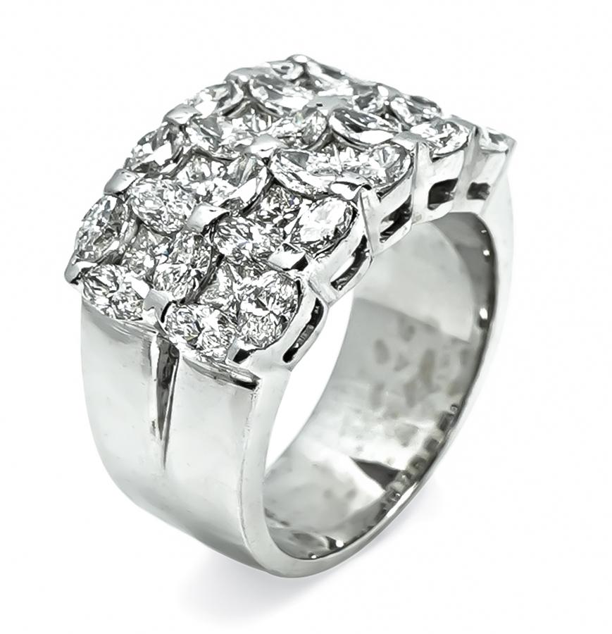 Estate 2.20ct Diamond Gold Ring