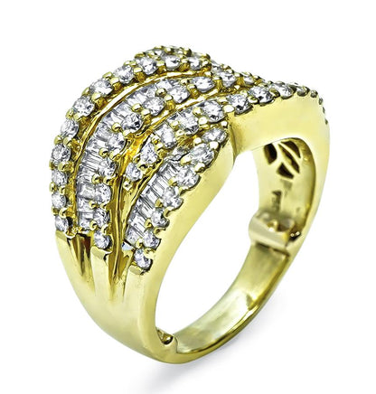 Estate 2.00ct Diamond Gold Ring