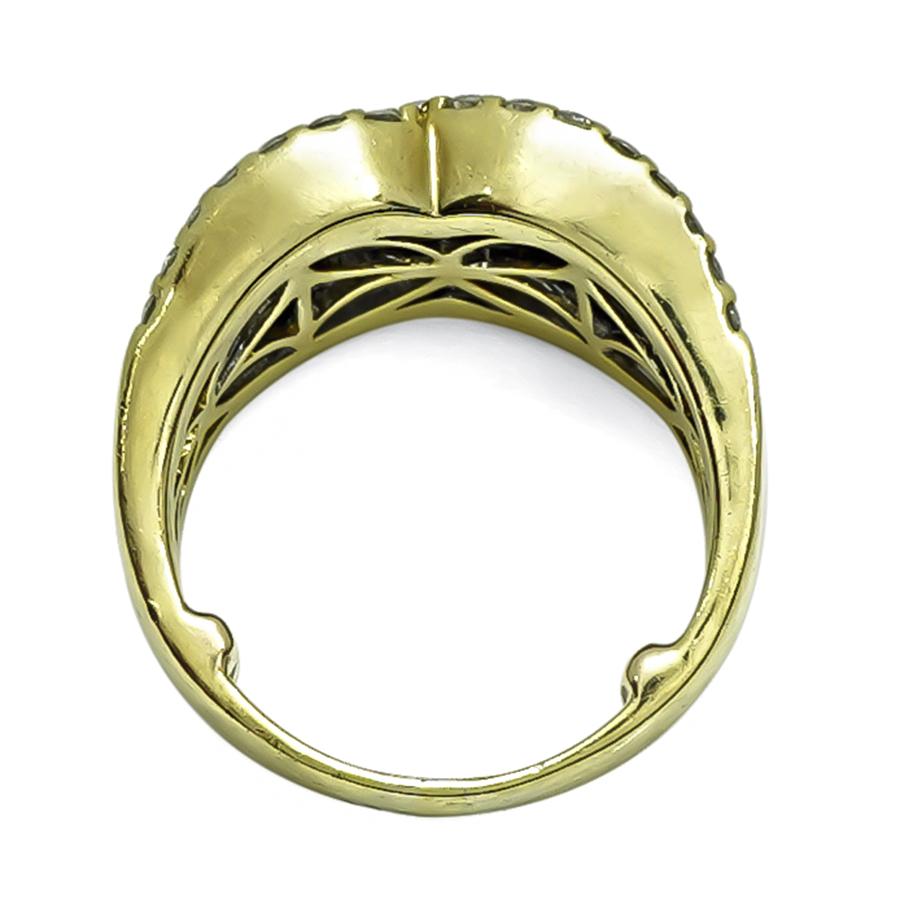 Estate 2.00ct Diamond Gold Ring