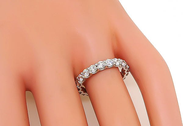Estate 2.00ct Diamond Eternity Wedding Band