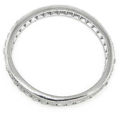 Estate 0.45ct Diamond Eternity Wedding Band