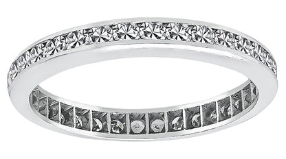 Estate 0.50ct Diamond Eternity Wedding Band